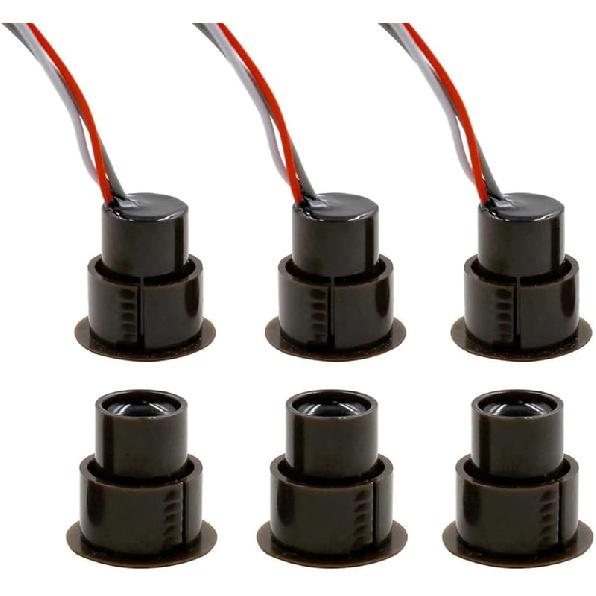 Magnetic Reed Switch MC-31B NC/NO Surface Mount Wired Door Window Alarm, Magneti Door Switch, Contact Sensor, for Home Security and Burglar Alarm RC-36