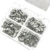 200Pcs/50Sets Dental Buccal Tube MBT Type 1st Molar Orthodontic 0.022 Non-Conve Single Buccal Tube