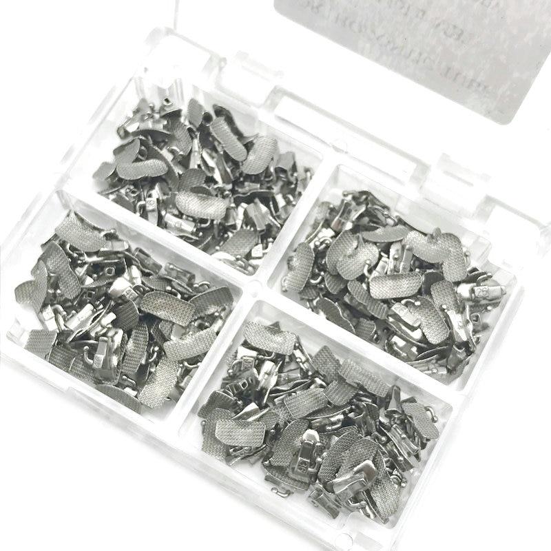 200Pcs/50Sets Dental Buccal Tube MBT Type 1st Molar Orthodontic 0.022 Non-Conve Single Buccal Tube