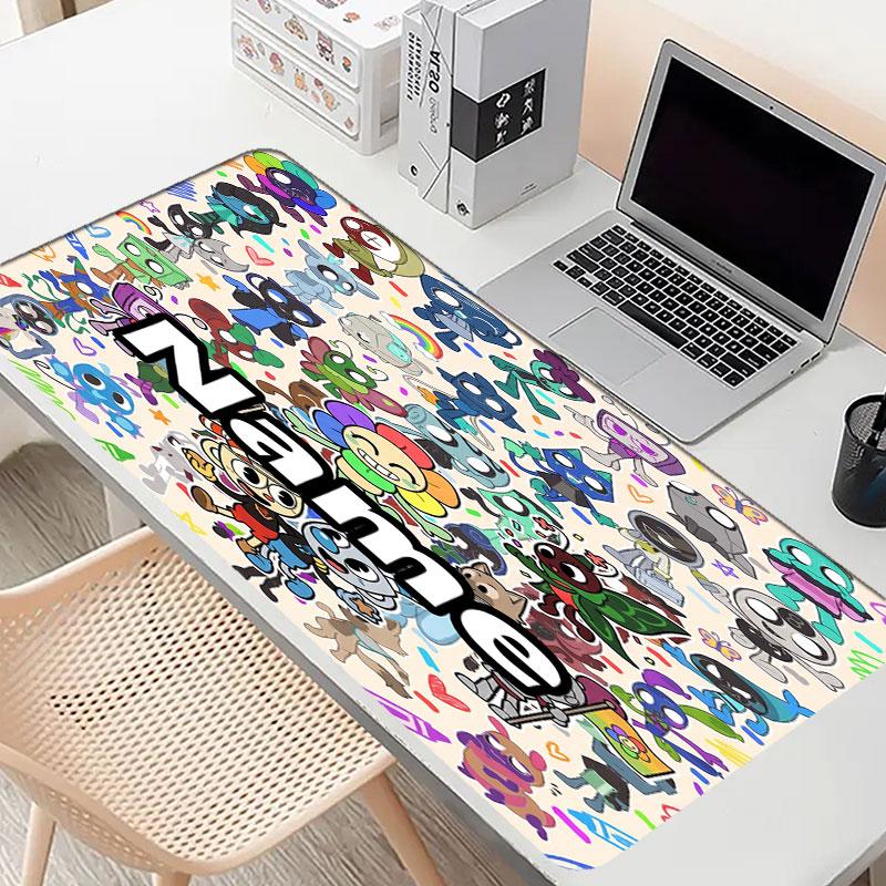 Kişiye Özel İsimli Dandy'nin Dünya Desenli Mouse Pad, Dizüstü Bilgisayar Masa Matı, Ev İçin Dekoratif Masa Matı Klavye Altlığı Hediye