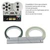 Tape Splicing Set and Leader Tape Open Reel Sound Splicing Kit Metal Hold Tape Repair Kit for Recorder Open Reel Tape
