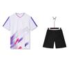 Breathable Badminton Shirt Set Men Women Kids Sport Team Uniform Custom Print