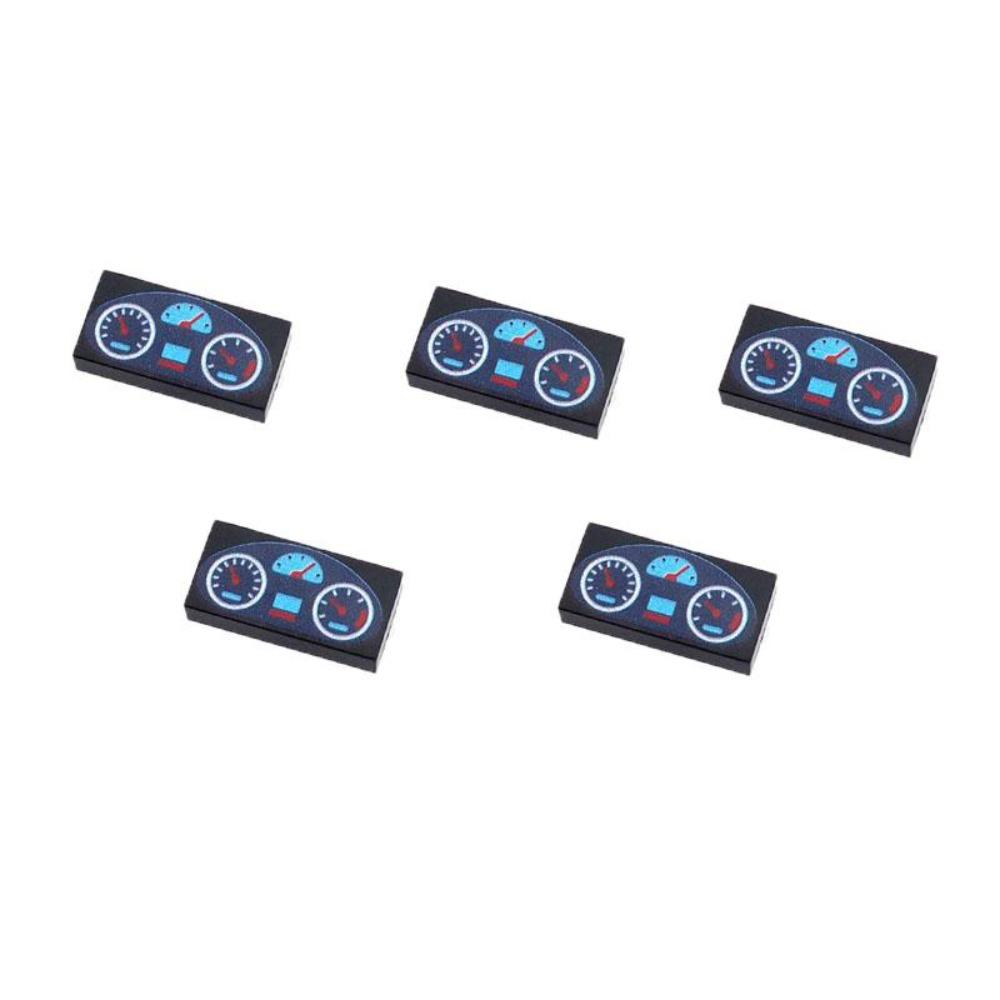 City Building Blocks Accessories Dashboard Audio Computer Control Center Radar Keyboard Mobile Phone Model Mini Brick Toy R054