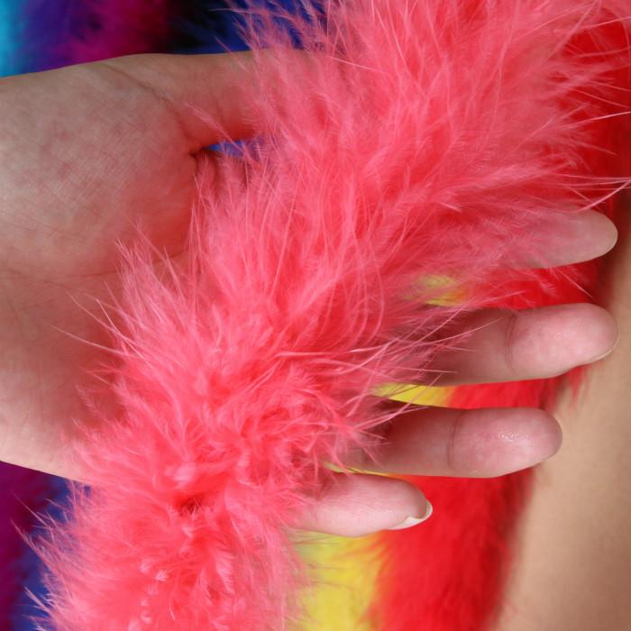 DIY Handgemachte Federstreifen Kopfhaar Türkei Top Streifen Handwerk Schmuckzubehör Bekleidungszubehör