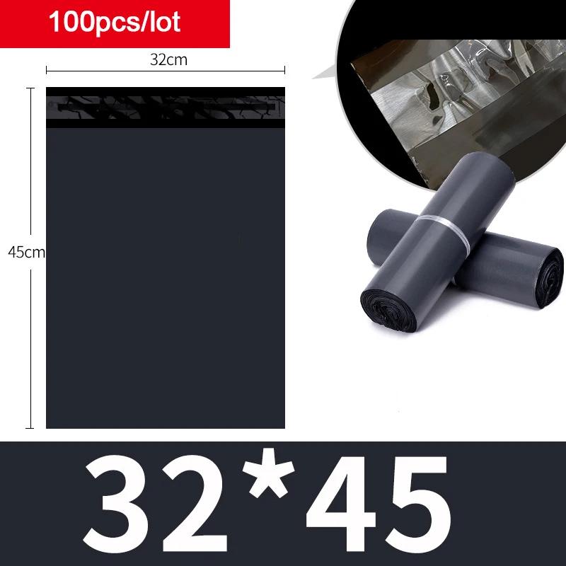 100 Stück Kurierbeutel Expressumschlag Aufbewahrungsbeutel Posttaschen Versandtaschen Selbstklebend Versiegelung Kunststoffverpackungsbeutel