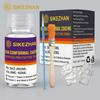 SIKEZHAN 60ml Ultra Conformal Coating Kit for PCB, Waterproof & Moisture-Resistant Electronic Finish with 2 Brushes & 4 Gloves
