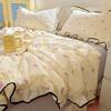 Lilang Fresh Wrinkled Gauze Summer Bedding Set