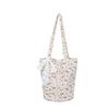 Fashion Underarm Bag Women's 2025 New Fashion Pastoral Floral Small Fresh Canvas Bag Large Capacity Shoulder Bag