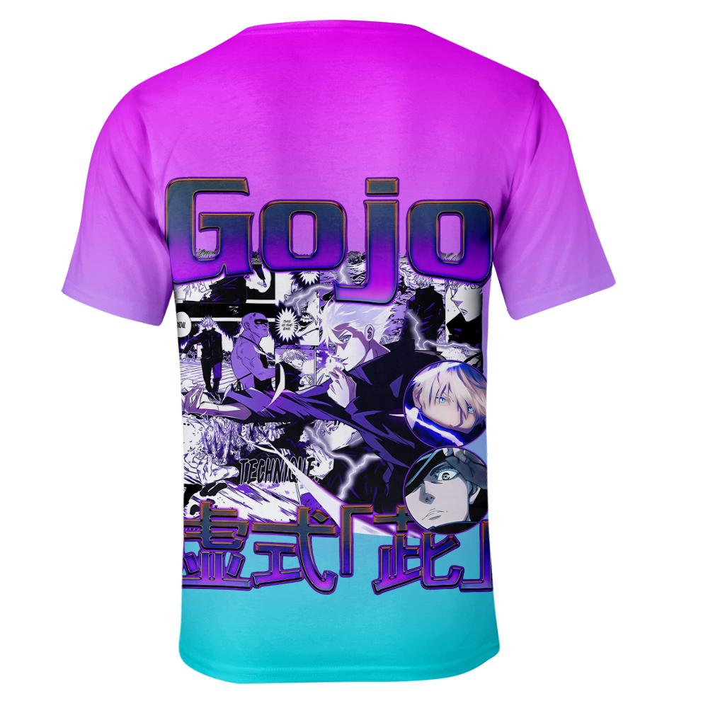 Jujutsu Kaisen Anime Tshirt Summer Short Sleeve Tee Shirt Cartoon T Shirt Fitness Tops