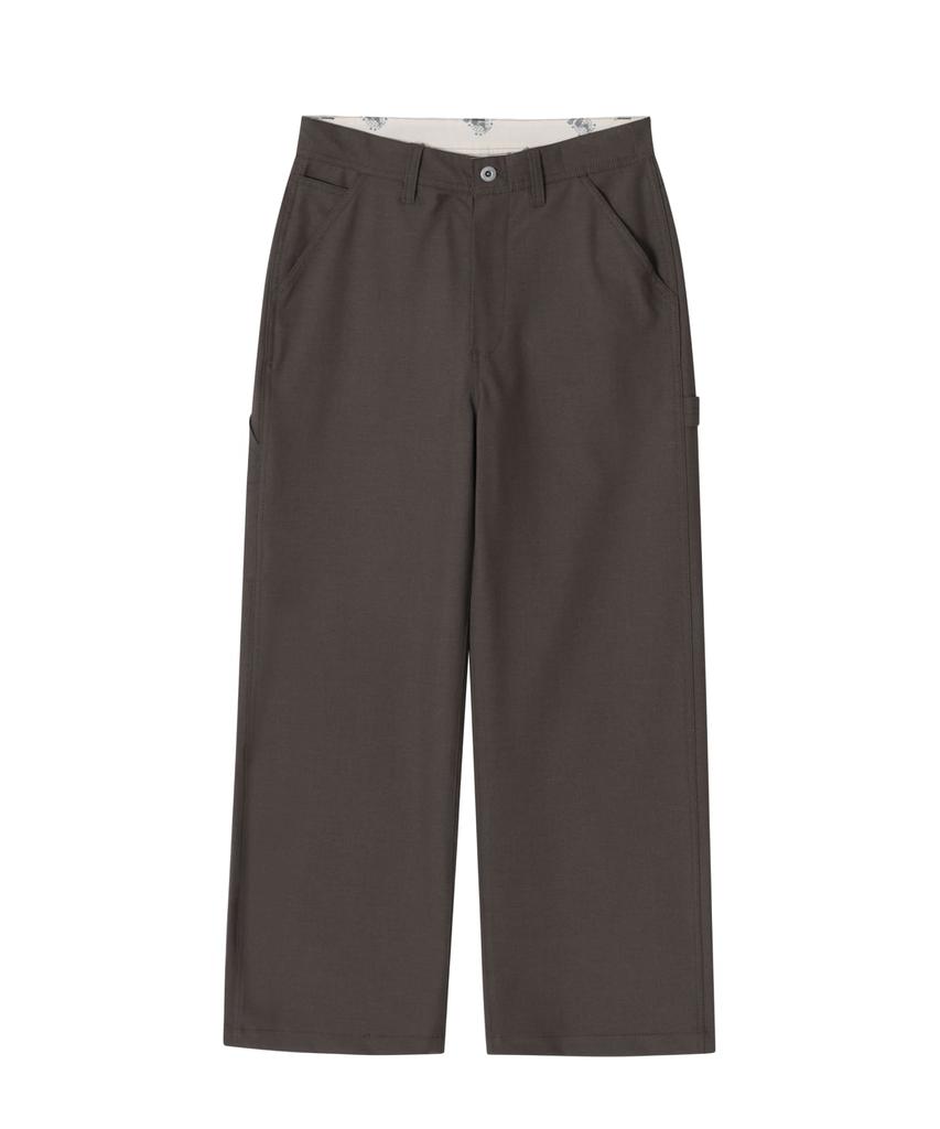 Yunibeosyeolobeolol [Jp Collection] Painter Pants Brown