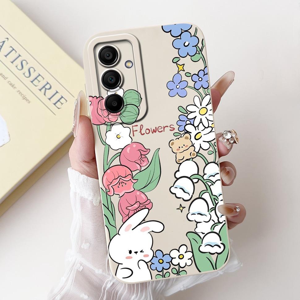 For Samsung A16 5G Case SM-A166B Cute Panda Bear Cartoon Back Cover Phone Cases For Samsung Galaxy A16 A15 5G Soft Fundas