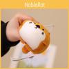 Cute Round Ball Little Sea Sloth Hanging Plush Toy Fox Bag Decoration Chain Key