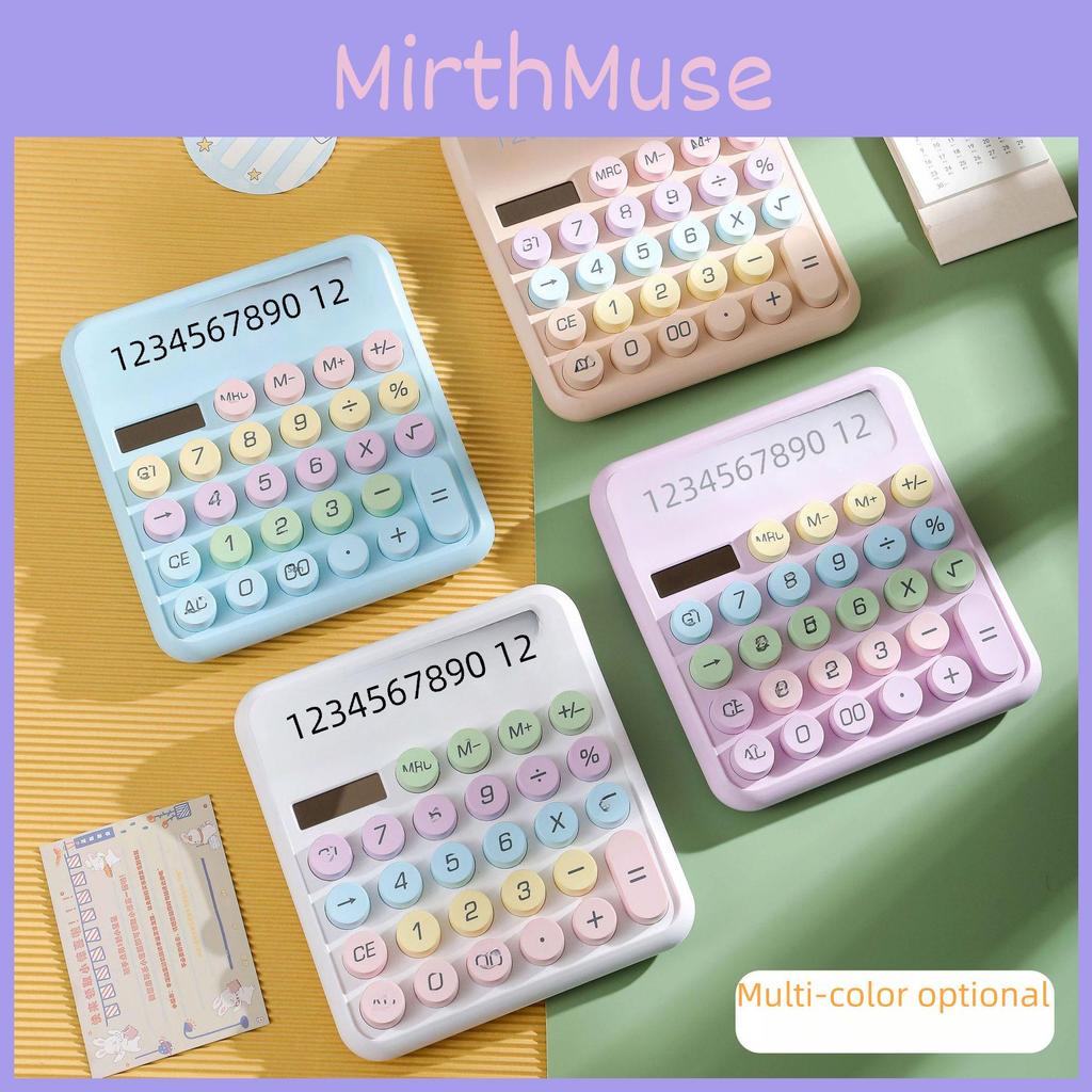 Solar Power Dual Scientific Calculator Large Buttons Accounting Math Teaching