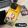 Aurora Aksnes Translucent MagSafe Mobile Phone Case for iPhone 17 16 15 14 13 12 11 Air Pro Max Plus Colorful Cover