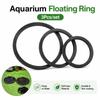 3Pcs/set EVA Foam Aquarium Floating Ring Fish Tank Barrier Ring  for Fish Tank Aquascape Decor