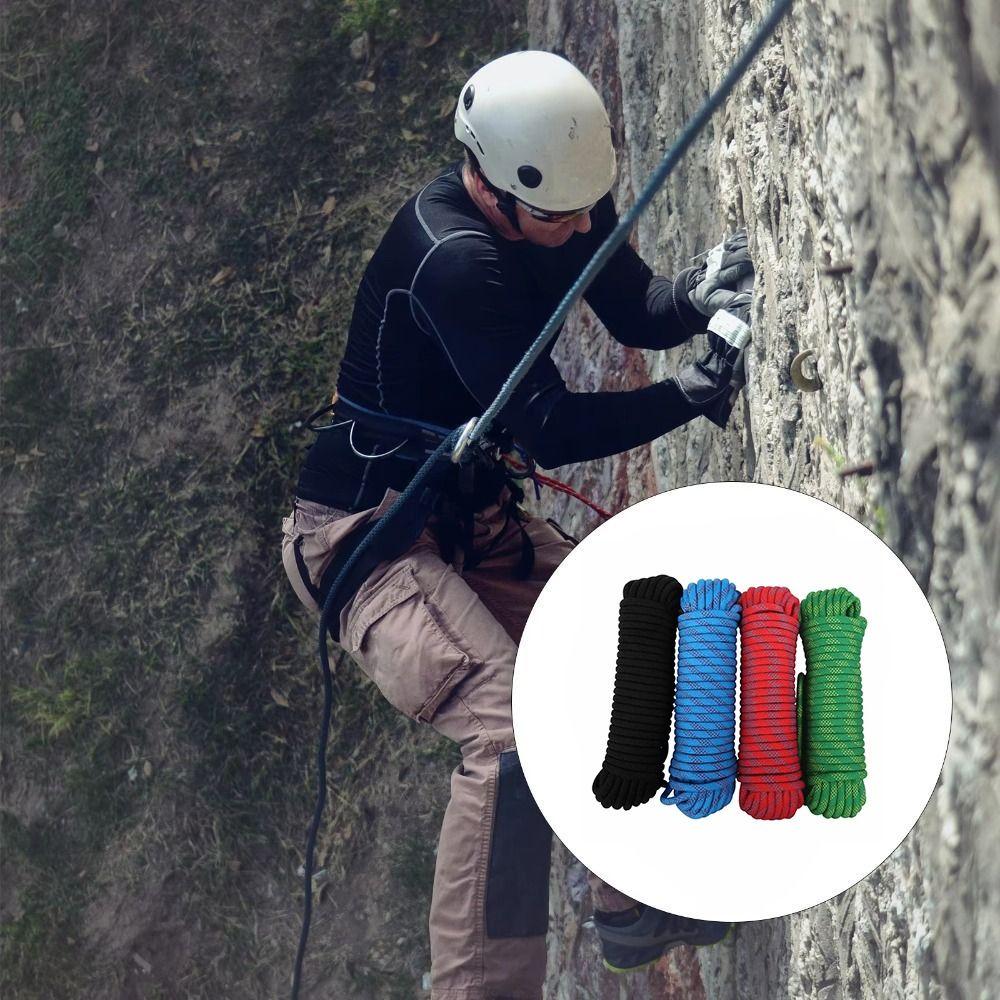 Thickened 12mm Safety Life Rope Static Static Rock Rope Equipment Survival Rope Car Rescue