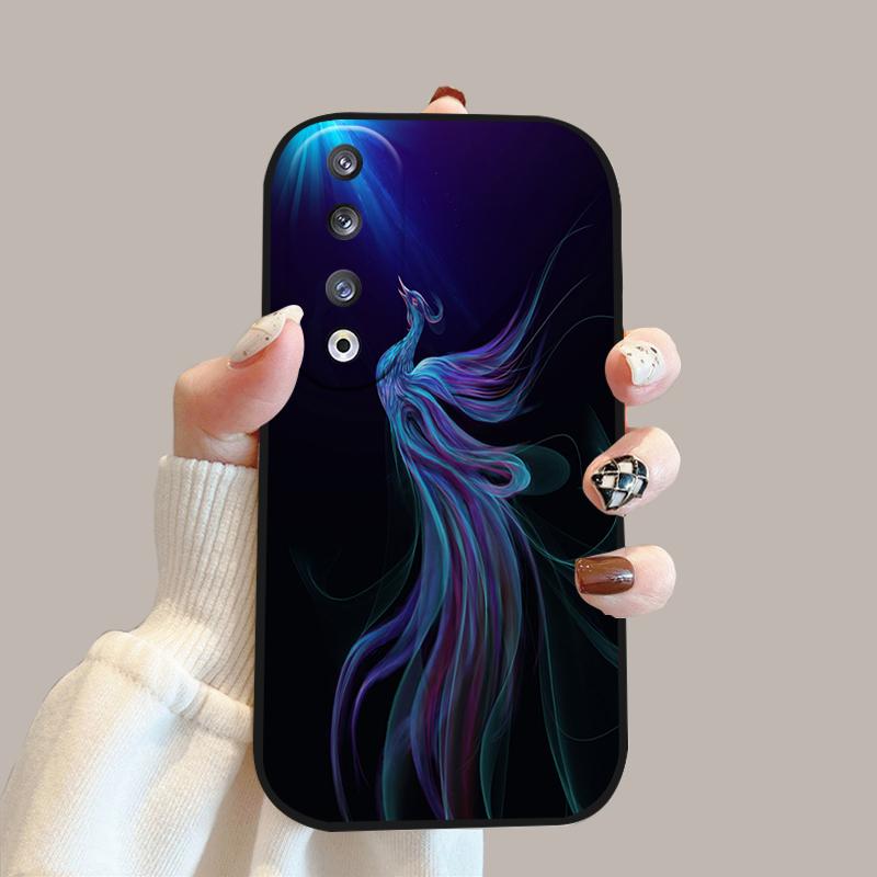 

For Honor 90 5G Cases REA-AN00 Fashion Color Printing Soft Silicone TPU Phone Coque Cover For Honor 90 Pro Phone Bumper Case Honor 90