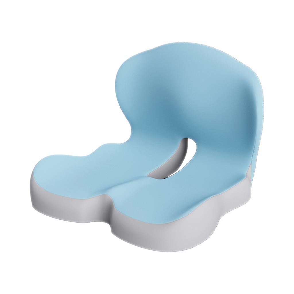 Memory Foam Seat Cushion Back Support for Office Chair Car Home Use with Lumbar Support Pillow for Students