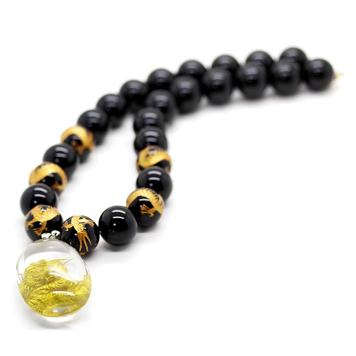 

бренд Золотой резной дракон из оникса бомба 20 мм молитвенные бусы деньги работа финансовая удача [Нет товара] удача, везение,