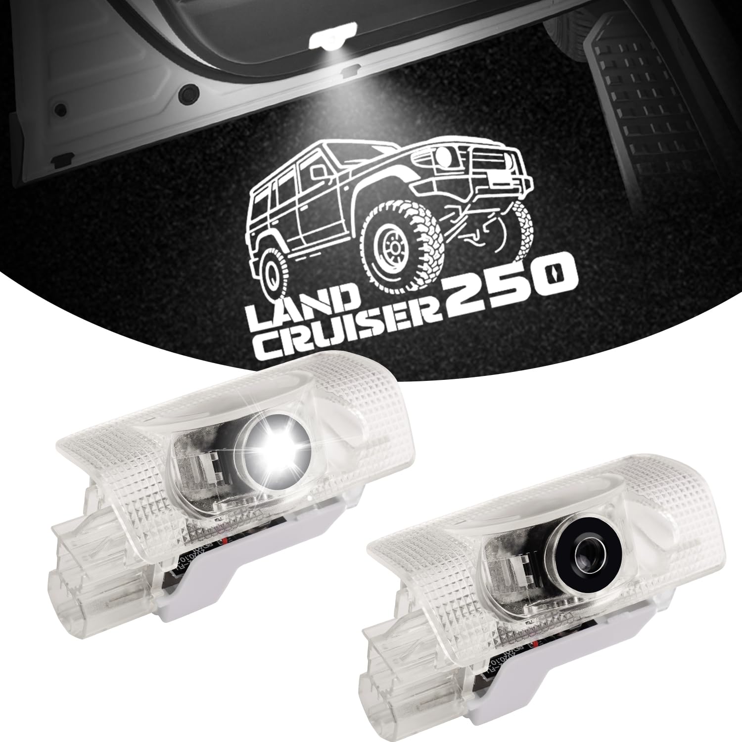 GIMUYA Toyota New Land Cruiser 250 Courtesy Lamp LED Courtesy белый