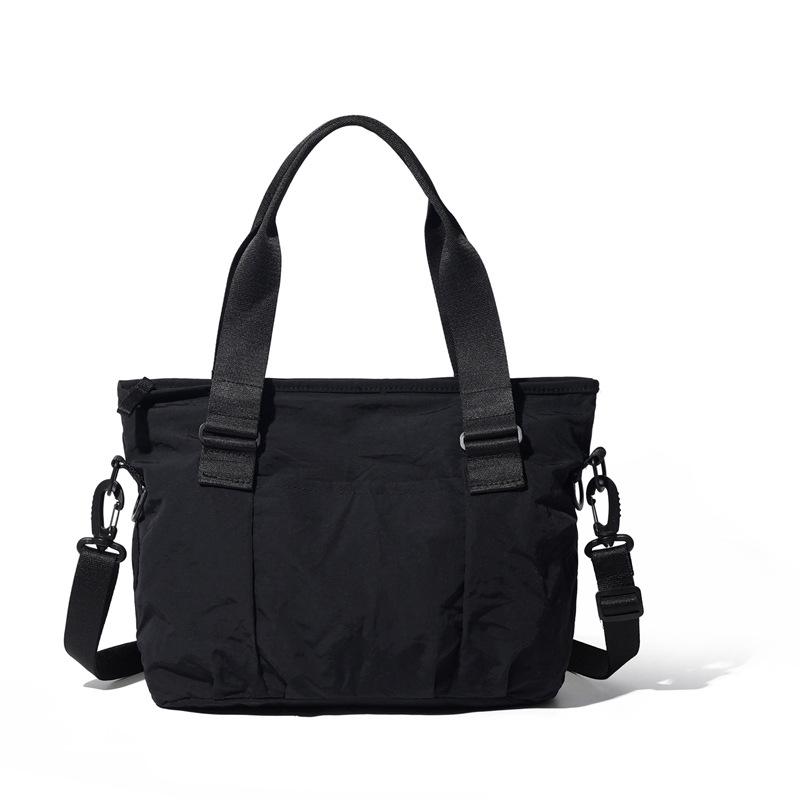 Damen Schultertasche Leichte Umhängetasche Einfarbige Tragetasche