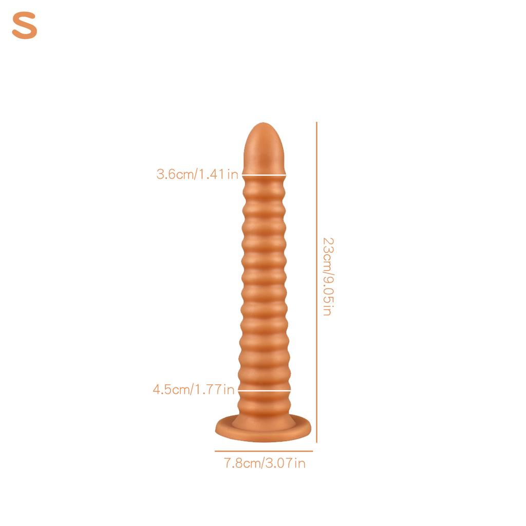 Liquid silicone anal plug oversized high-quality threaded anal plug female sex toy anal plug male homosexual toy