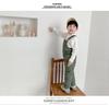 2026 Kids' Down Cotton Pants: Warm Autumn/Winter Overalls for Boys & Girls, Solid Colors.