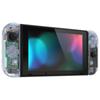 Carcasă de schimb personalizată DIY pentru placa din spate eXtremeRate pentru consola Switch realizată din carcasă transparentă a controlerului cu mâner pentru un set complet de butoane