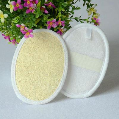 Spugna Vegetale Esfoliante Ovale: Spugnetta Detergente per Bagno e Viso per Camere d'Albergo