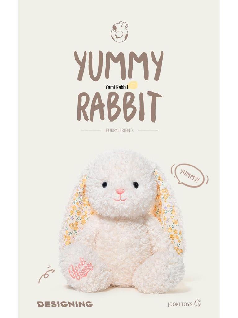 Yami Rabbit Plush Toy - Super Soft, Cute Bunny Doll - Comforting Stuffed Animal Birthday Gift for Girls