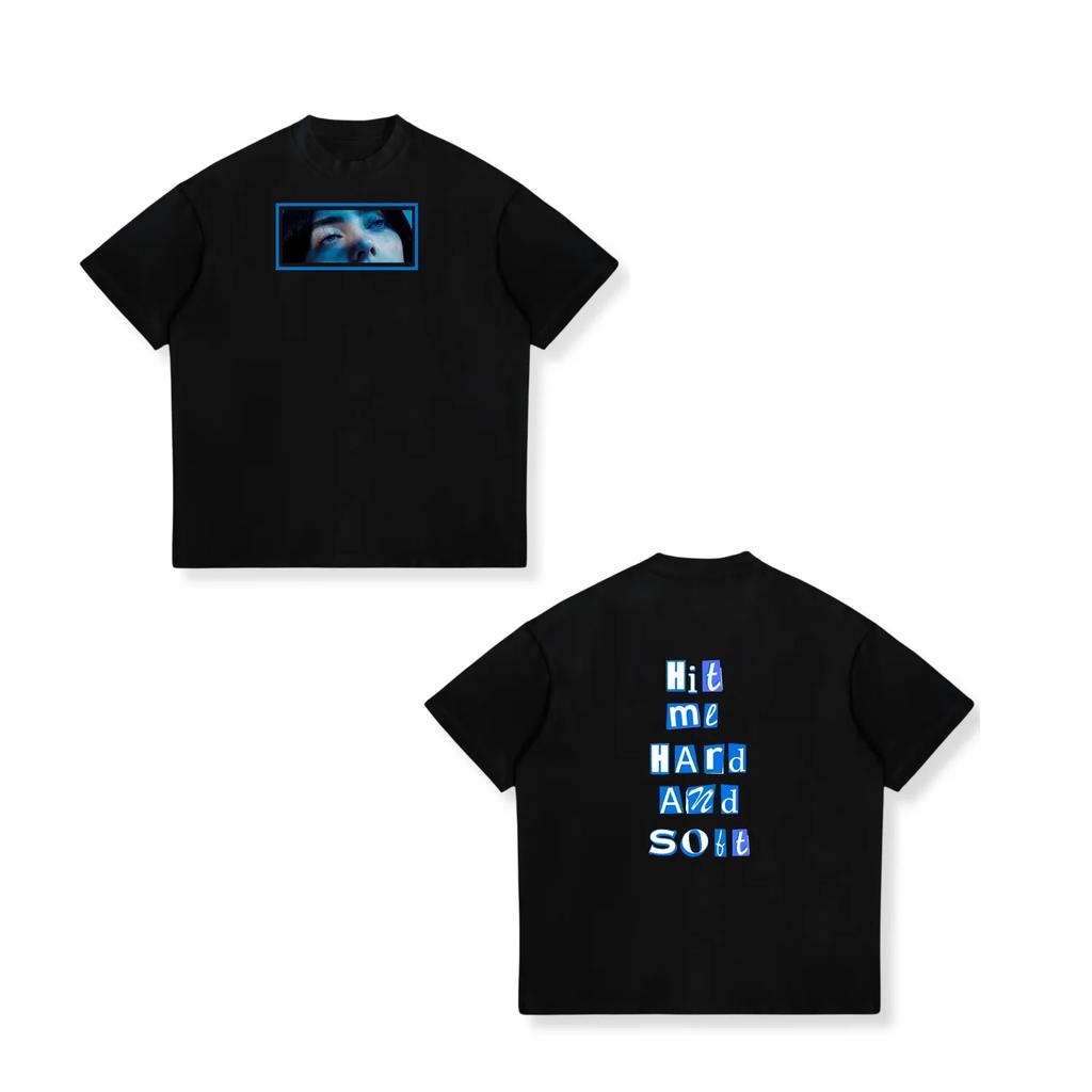 T-shirt con Stampa Billie Eilish 2026 Nuova Calda Vendita Unisex Moda Donna Retro Maglietta per Fan di Musica Y2k Street Wear T-shirt in Cotone