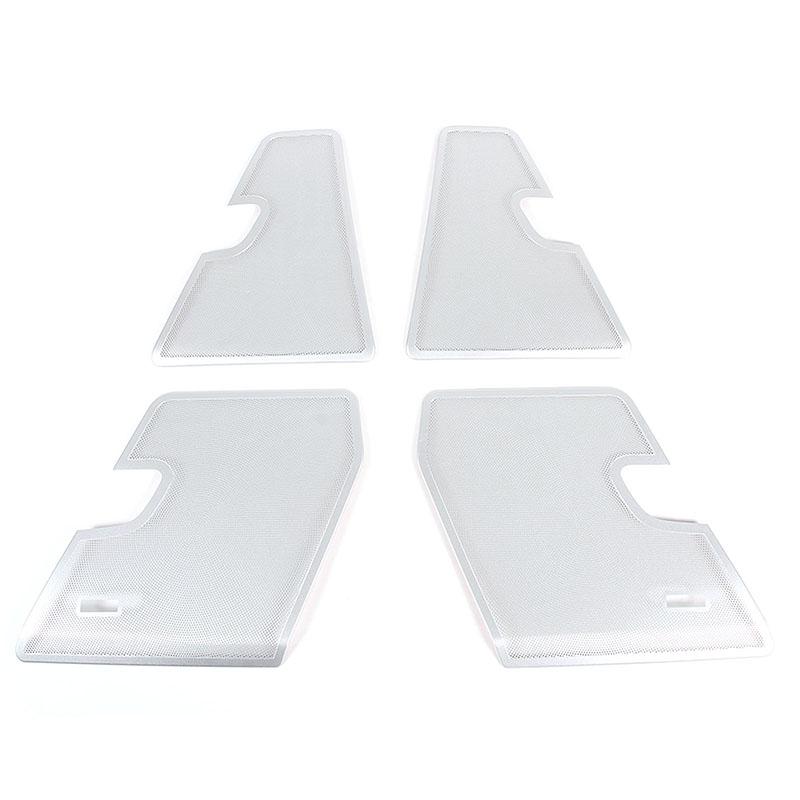 

Car Interior Door Speaker Sound Horn Protector Cover Trim Sticker for Land Rover Range Rover Sport 2010-2013 Auto Accessories срібний