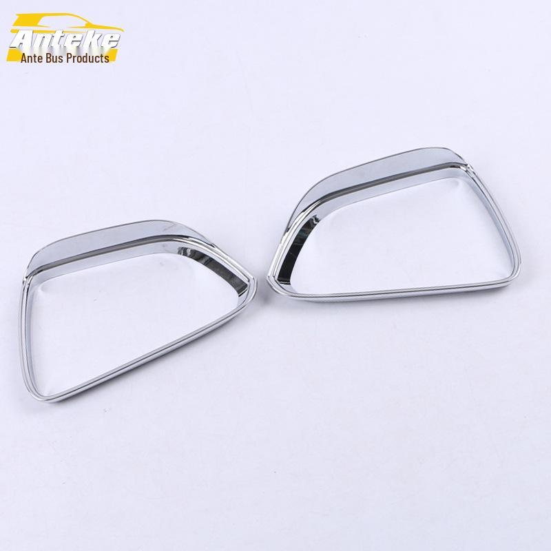 19 Model 3 Rearview Mirror Rain Guard & Bright Ring Shield