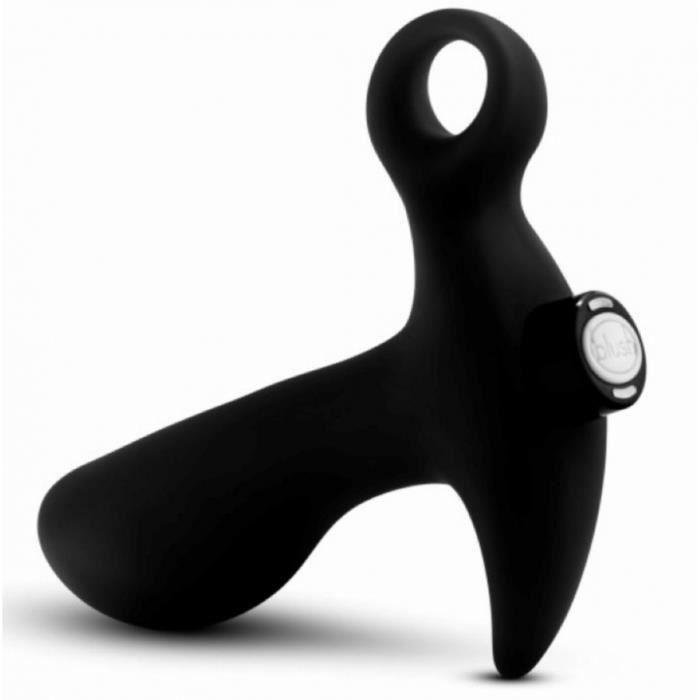 Stimulateur de prostate - Anal Adventures - Massager One - 8cm insérable - 3cm large - Silicone noir