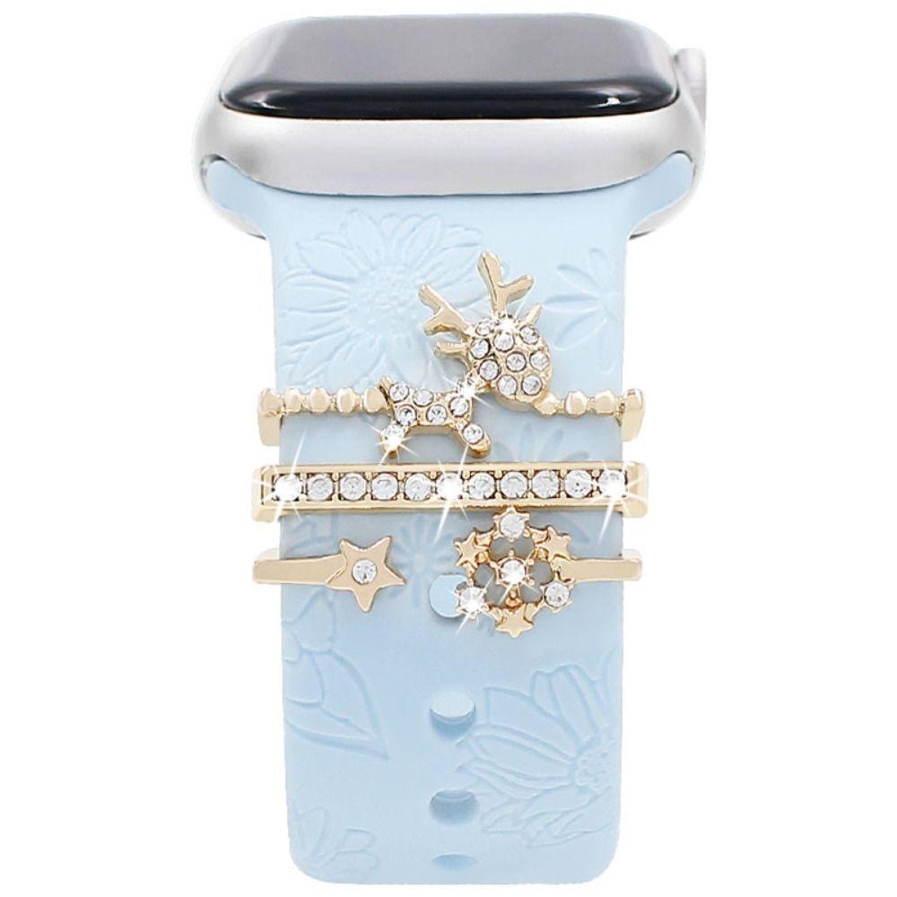 Jewelry Strap Decorative Ring Diamond DiamondOrnament for Apple Watch Band Watch Band