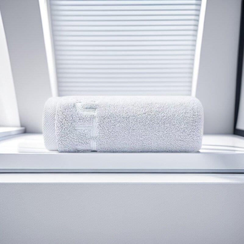 100% Cotton No-Shed Unisex Bath Towel - Absorbent, Soft, Breathable for Adult Home Use
