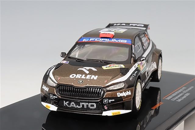 

IXO Scale Skoda Fabia RS Rally 2 2024 Rally Japan Szczepaniak 1/43 #22 K. Kajetanovic/M.