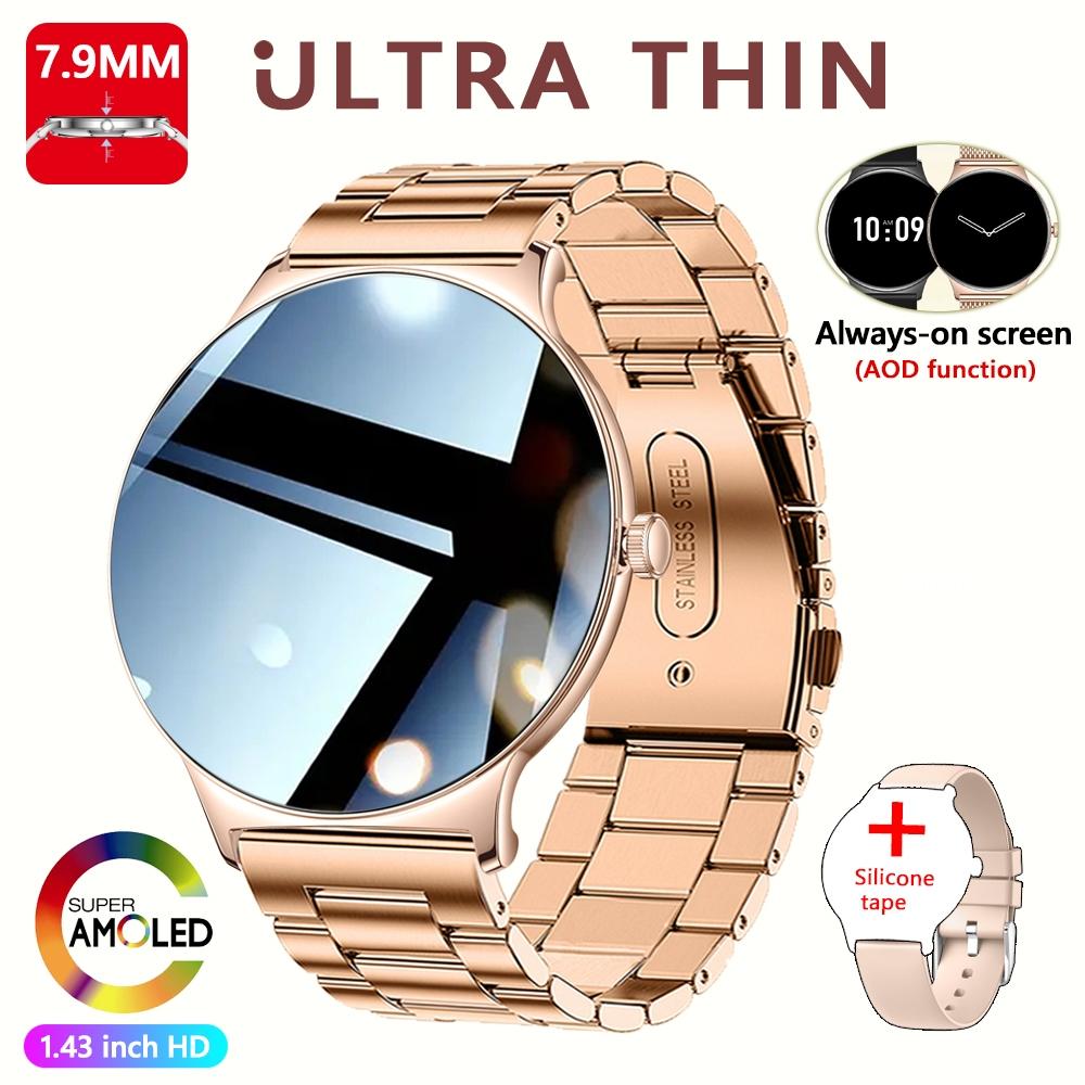 New Health Monitoring SmartWatch 100+Sports Modes Scientific Sleep Heart Rate 1.43-inch HD Large Screen Smart Watch Women
