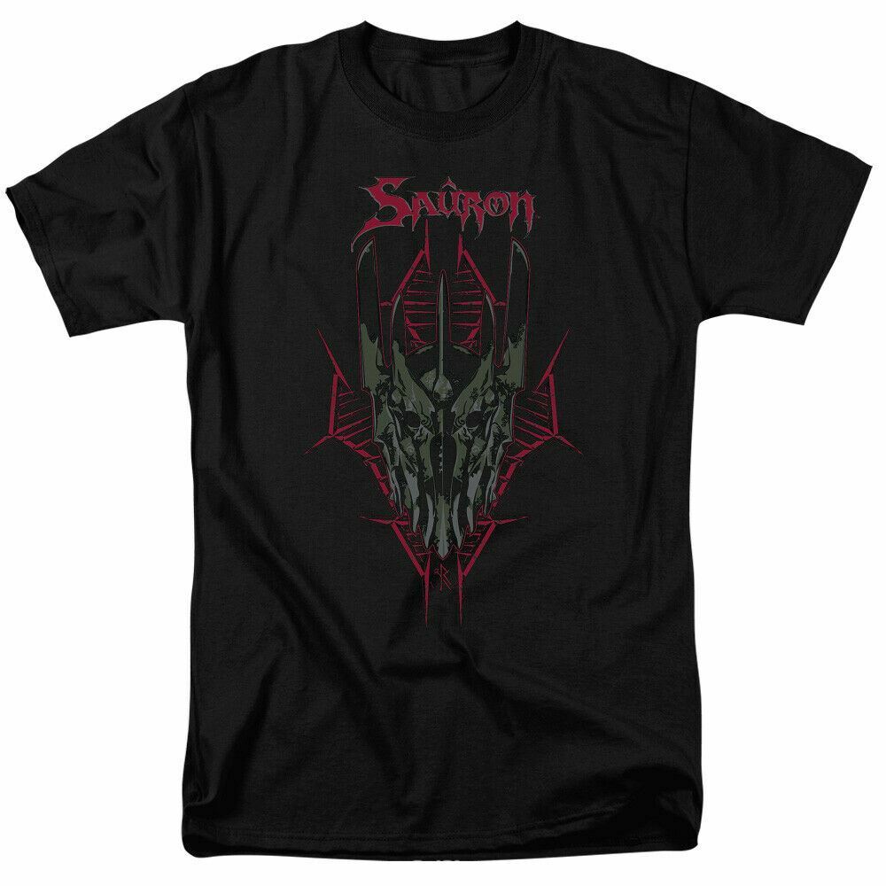 26 The Hobbit Evils Helm T Shirt Mens Licensed Fantasy Movie Tee Smaug Black Unisex T-Shirt M