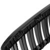 BMW X1 F48 15-19 Grilles Between the Headlights (kidneys) Left + Right Set BLACK GLOSSY DOUBLE BAR