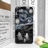 Abstract Art Funny Ghost Pattern Phone Case for Samsung Galaxy A56 A42 A14 A55 A16 A54 A36 A53 A52 A51 A06 A04 5G Soft Cover Y2K