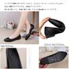 Goodspoon Comfortable for and Formal 1cm Wide Round PU Easy To Size 39 Women's Low-Heel Pumps, Walking, Recruitment, Office, Occasions, Heel, Black,