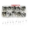 200pcs 10 Value Rectifier Diode 1N4001~1N5819 Zener Diode Assortment Kit