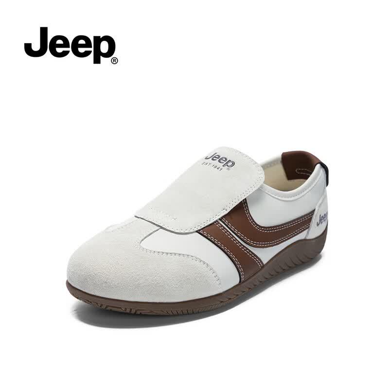 Jeep Women's Classic German Trainer Sneakers