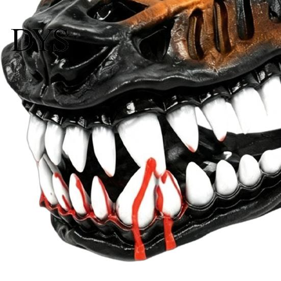 Medium And Large Dog Muzzle Hell Hound Muzzle, Halloween Creepy Cosplay Customized Party Costume with Adjustable Strap for Dogs