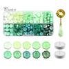 Manual Seal Making Tools Wax Kit, with Sealing Beads Spoon And Candles, DIY Stamp for Wedding Invitations Envelopes Artistic Melting