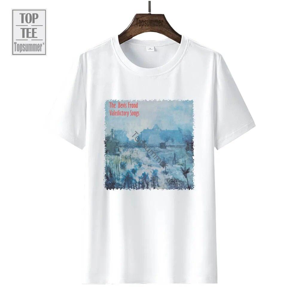 Valedictory Songs Album T-Shirt The Bevis Frond Tour T Shirt Unisex Rock Band Black Tshirts Women Graphic Print Top