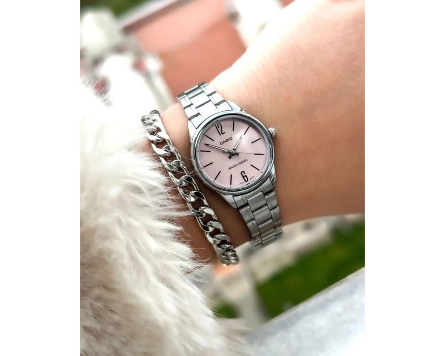 Orologio da Donna Casio Ltp-V005D-4Budf (Zd586A) + Scatola