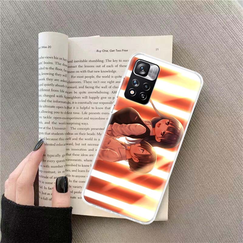 Yamada Anna Phone Case For Redmi Note 13 12 Pro Plus 14 15 Pro 5G 11 11T 11E 11S 10 Pro 10S 9 9S Cover Cell Clear TPU Capa Cases