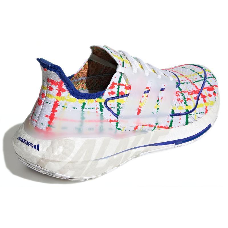 adidas Tênis Ultra Boost 21 Branco Palace Multicolorido GY5556